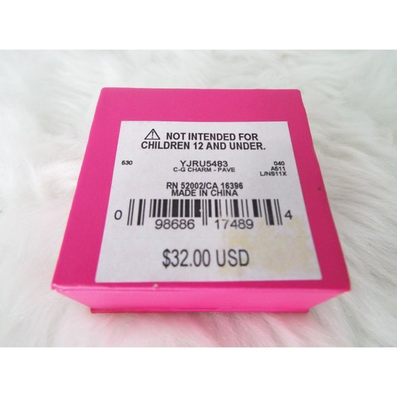 Juicy Couture Letter G Charm Original Box - Picture 3 of 4